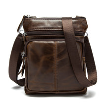 Load image into Gallery viewer, Messenger Bag Men's Shoulder Genuine Leather