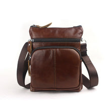 Load image into Gallery viewer, Messenger Bag Men's Shoulder Genuine Leather