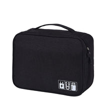 Load image into Gallery viewer, Solid Digital Bags Hard Disk Case Bag Packing Organizers Travel Accessories Power Bank Mobile Phone Sorting Pouch Zip Items Gear