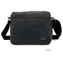 Load image into Gallery viewer, Scione Canvas Multifunction Messenger Shoulder Bag Solid Briefcases Suitcase Card Pocket For Men Women Office Outdoor Travel Bag