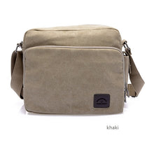 Load image into Gallery viewer, Scione Canvas Multifunction Messenger Shoulder Bag Solid Briefcases Suitcase Card Pocket For Men Women Office Outdoor Travel Bag