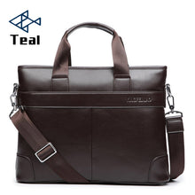 Load image into Gallery viewer, 2020 Men's Business Black Casual Bag pu leather Briefcase men's Tote bags Brown High quality male Business large capacity