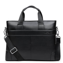 Load image into Gallery viewer, 2020 Men's Business Black Casual Bag pu leather Briefcase men's Tote bags Brown High quality male Business large capacity