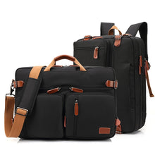 Load image into Gallery viewer, 17 Inch Convertible Briefcase Men Business Handbag Messenger Bag Casual Laptop Multifunctional Travel Bags For Male Big XA161ZC
