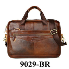 Load image into Gallery viewer, Men's Cowhide Leather Briefcase