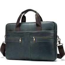 Load image into Gallery viewer, WESTAL Bag men's Genuine Leather briefcase Male man laptop bag natural Leather for men Messenger bags men's briefcases 2019